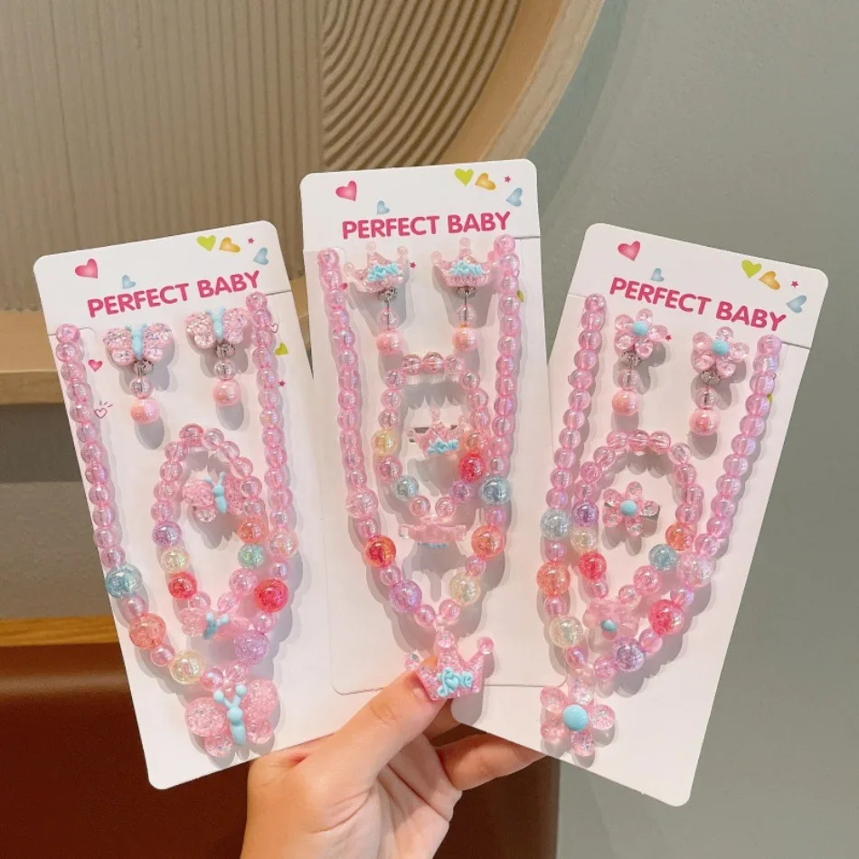 Jewelry Making Kits For Girls - Набор украшений с блестящими розовыми сердечками