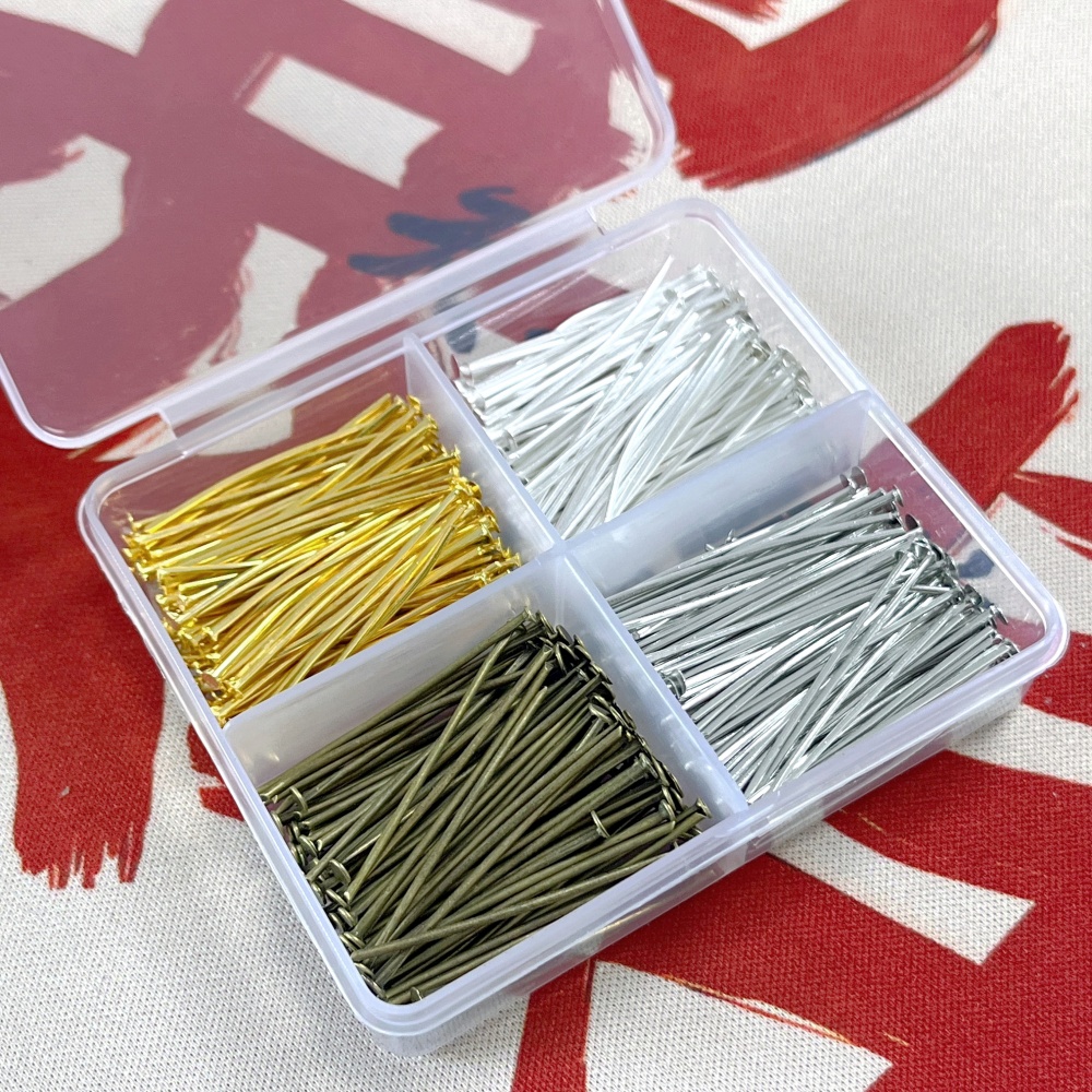 Head Pin Assorted - Набор из 400 штук штифтов с