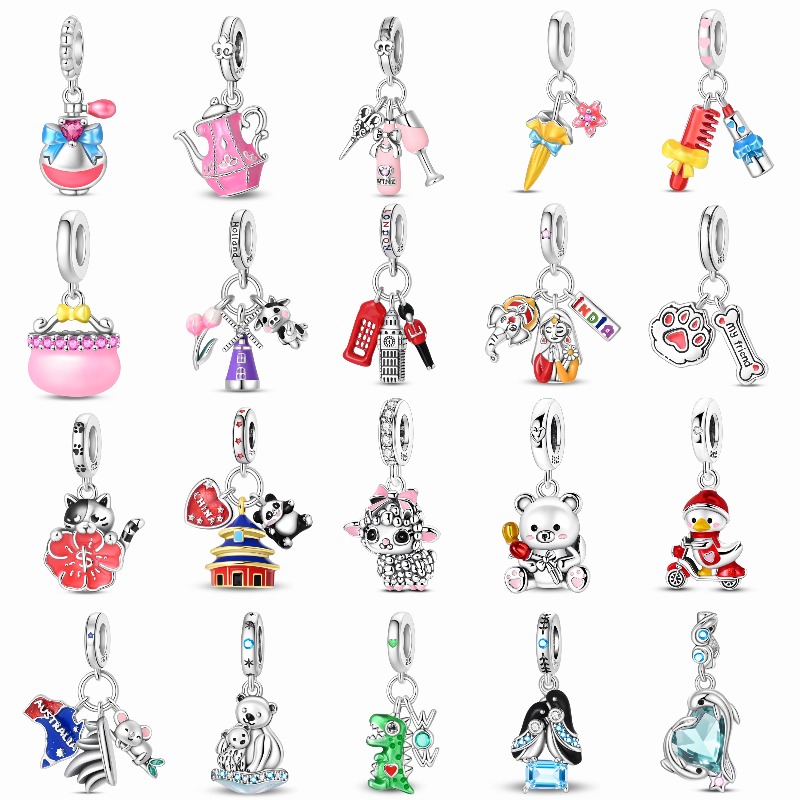 Jewelry Making London - Оригинальный шарм из серебра 925 пробы