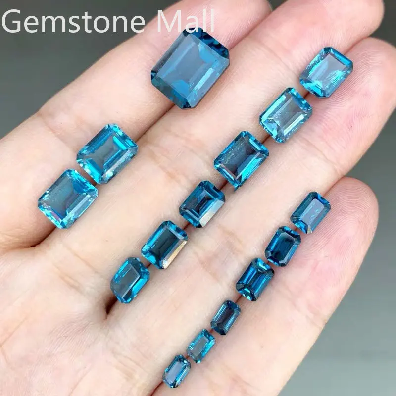 Jewelry Making London - Изумрудная огранка, натуральный топаз от 4