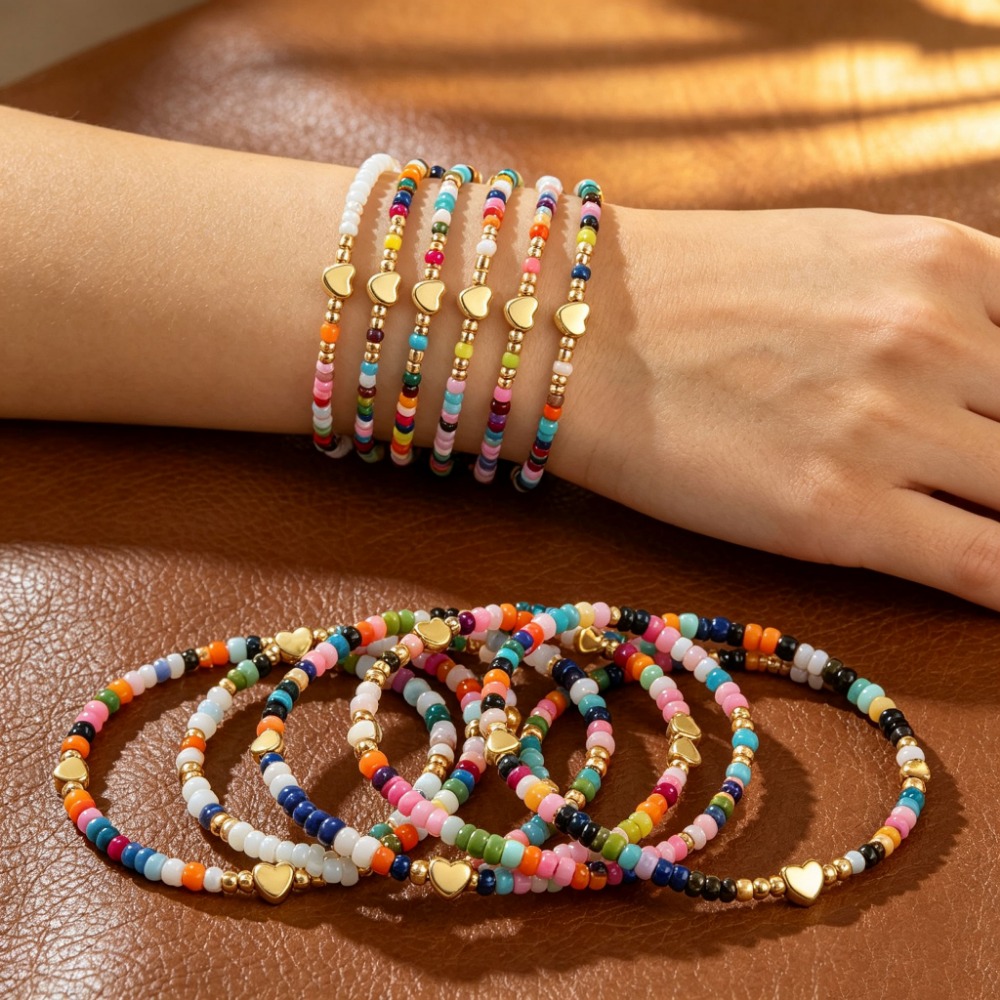 Jewelry Making Kits For Girls - Набор из 7 браслетов в богемском