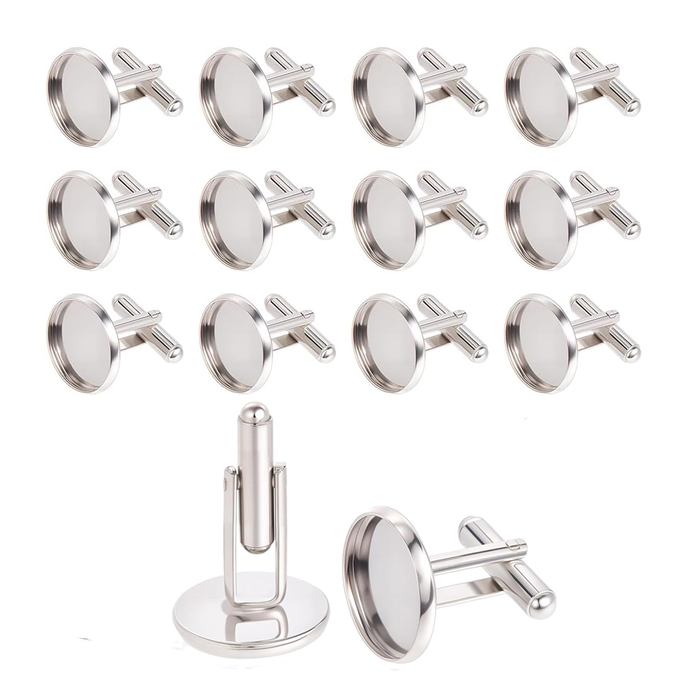 Pendant Blank Bezel - 20 шт. заготовок для запонок из