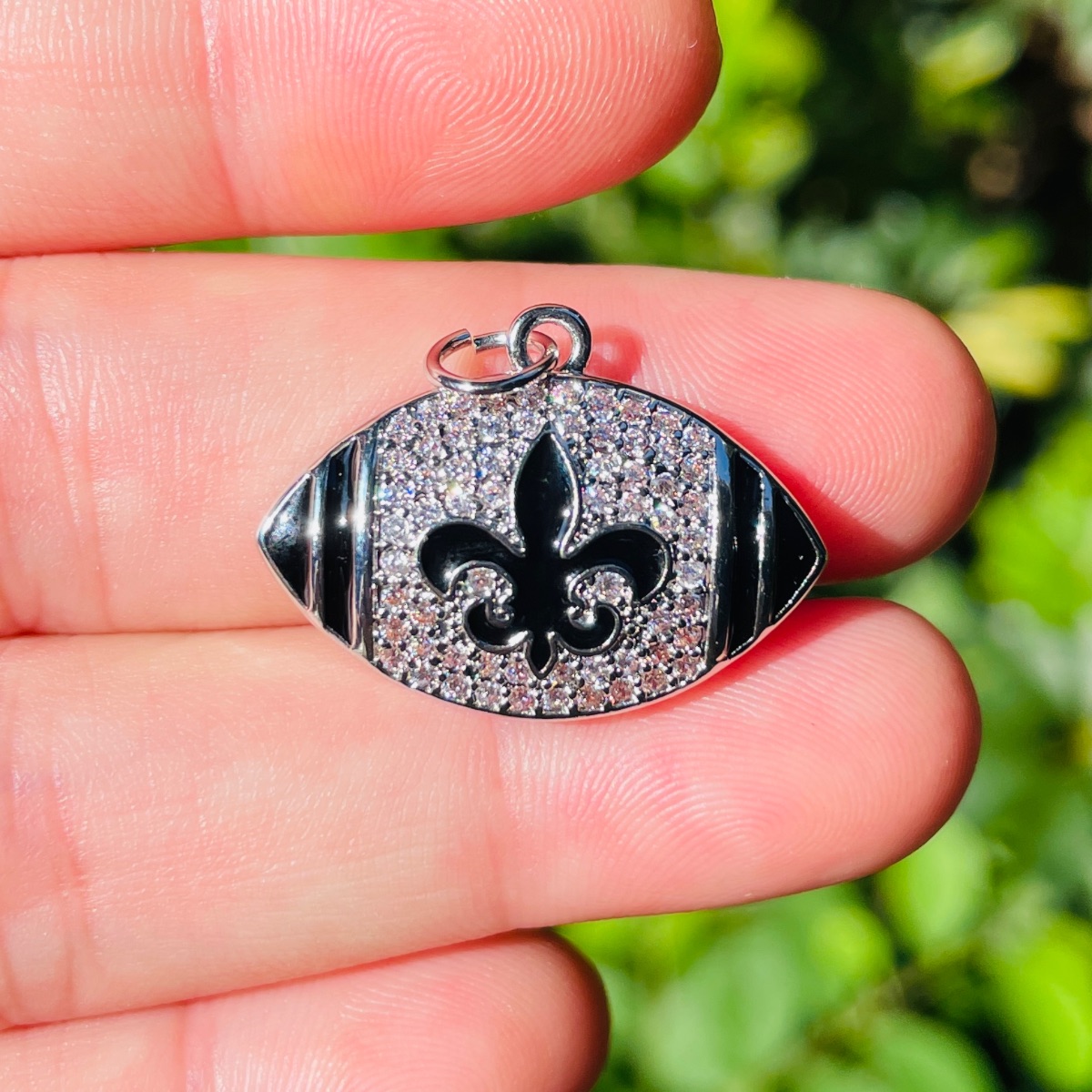 5 шт. подвесок «Флёр де Лис» в – обзор и цена Jewelry Making New Orleans