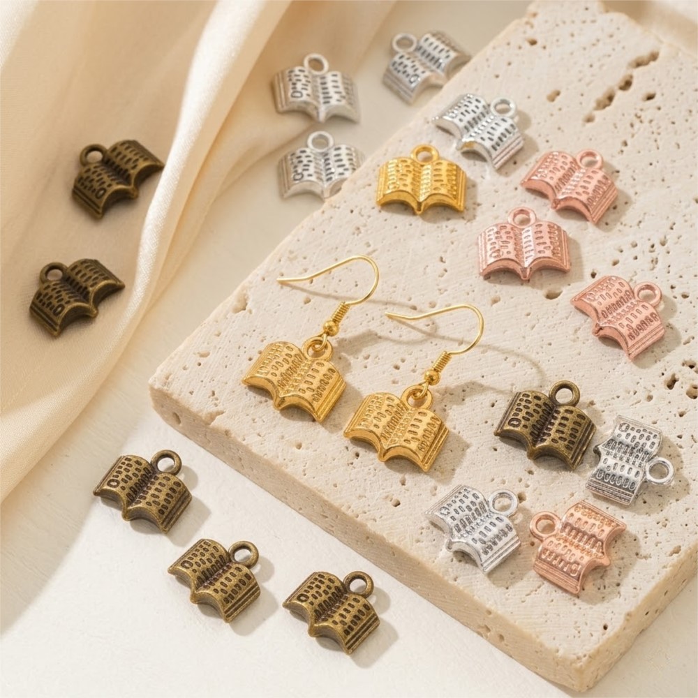 10/20/100 шт. подвесок в форме – обзор и цена Jewelry Making Guide Book