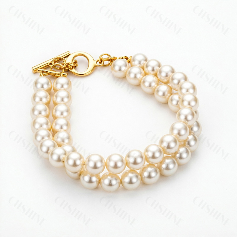 Браслет из серебра 925 пробы с – обзор и цена Toggle Clasp Gold