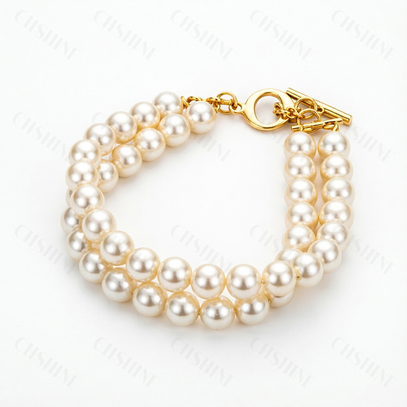 Браслет из серебра 925 пробы с – обзор и цена Toggle Clasp Gold