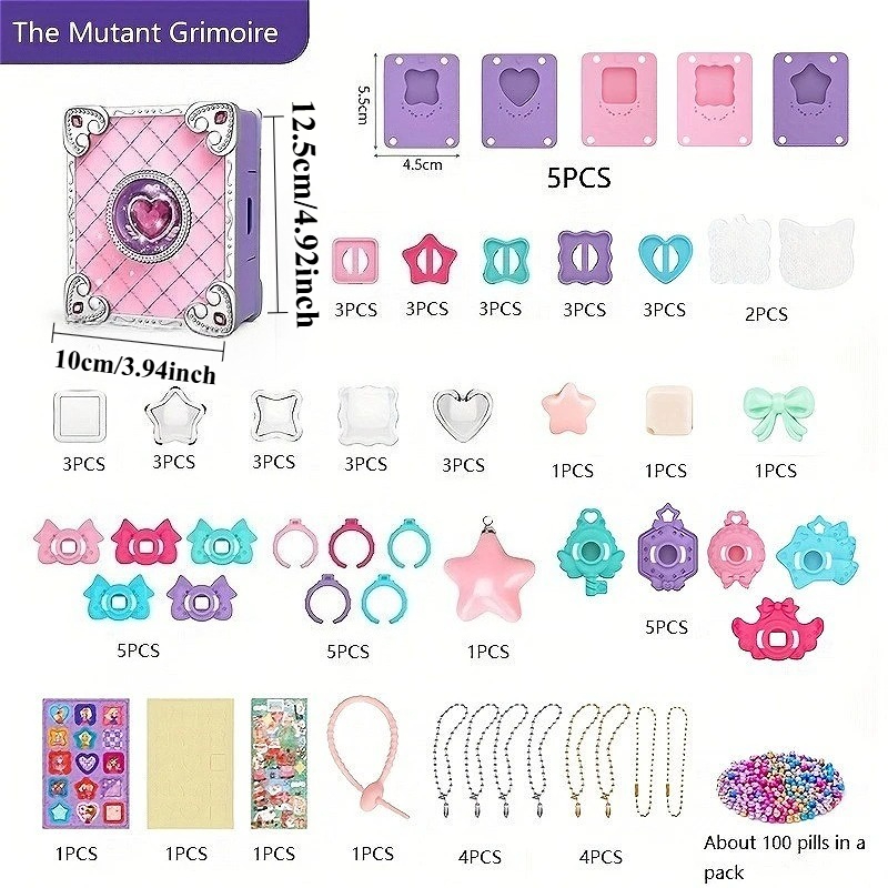 Набор для изготовления 3D-накл – обзор и цена Jewelry Making Kits For Girls