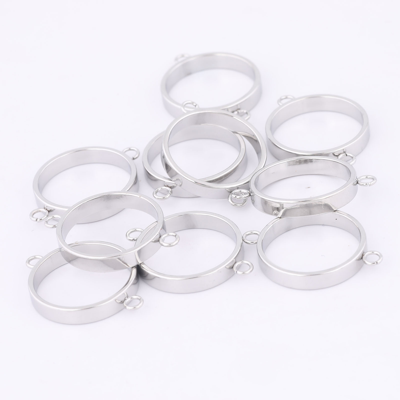10 шт., нержавеющая сталь, 14  – обзор и цена Pendant Blank Bezel