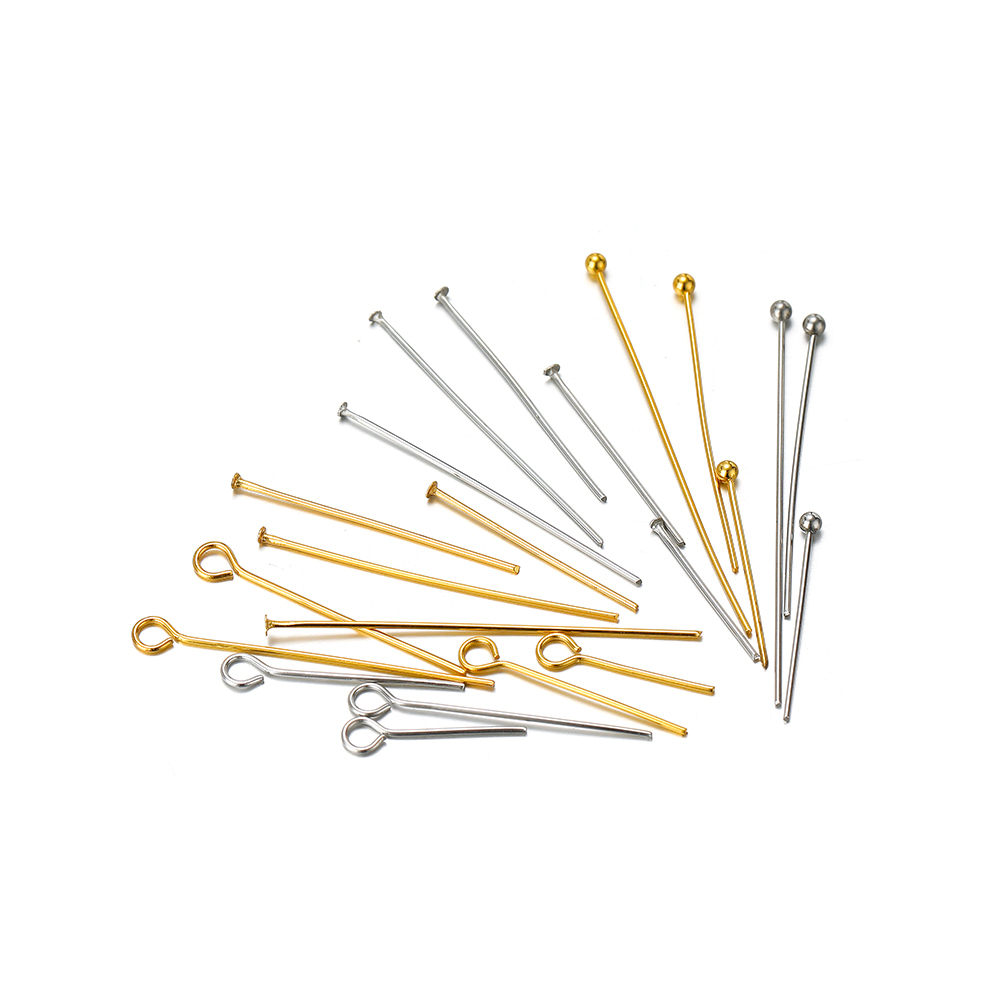 100/50 шт., иглы для глаз из н – обзор и цена Jewelry Making Eye Pins