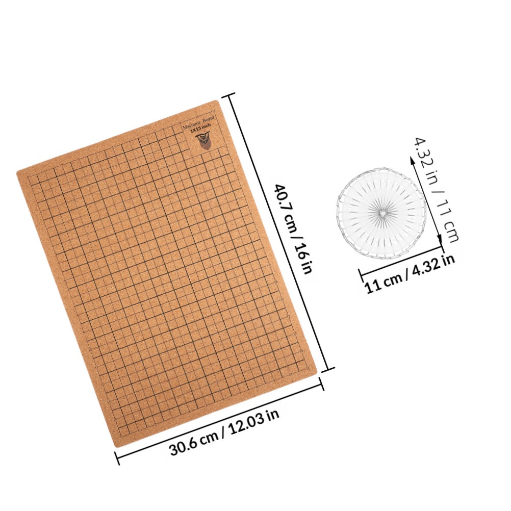 Доска для макраме из пробки с  – обзор и цена Jewelry Making Board