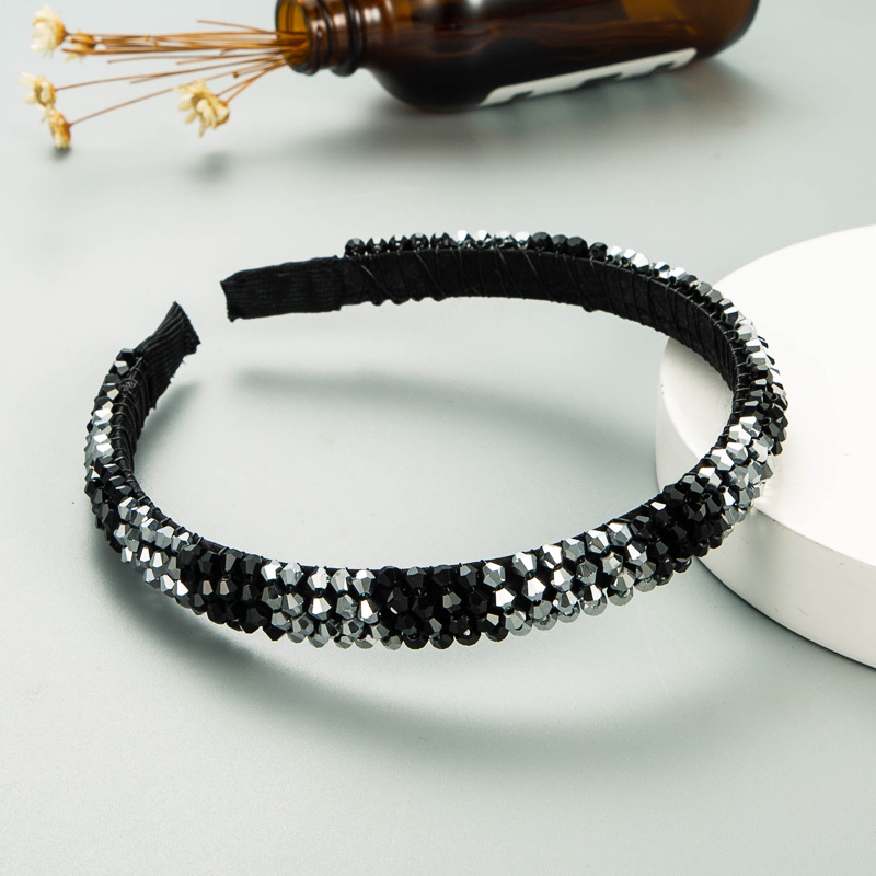 Блестящая ободок для волос, по – обзор и цена Crystal Bead Mix
