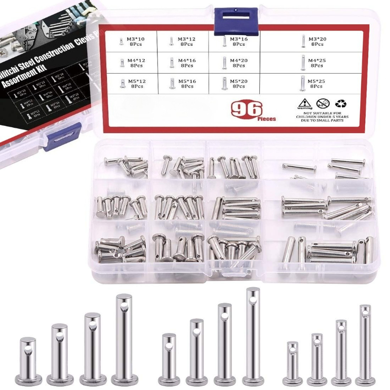 Набор из 96 штифтов из нержаве – обзор и цена Head Pin Assorted