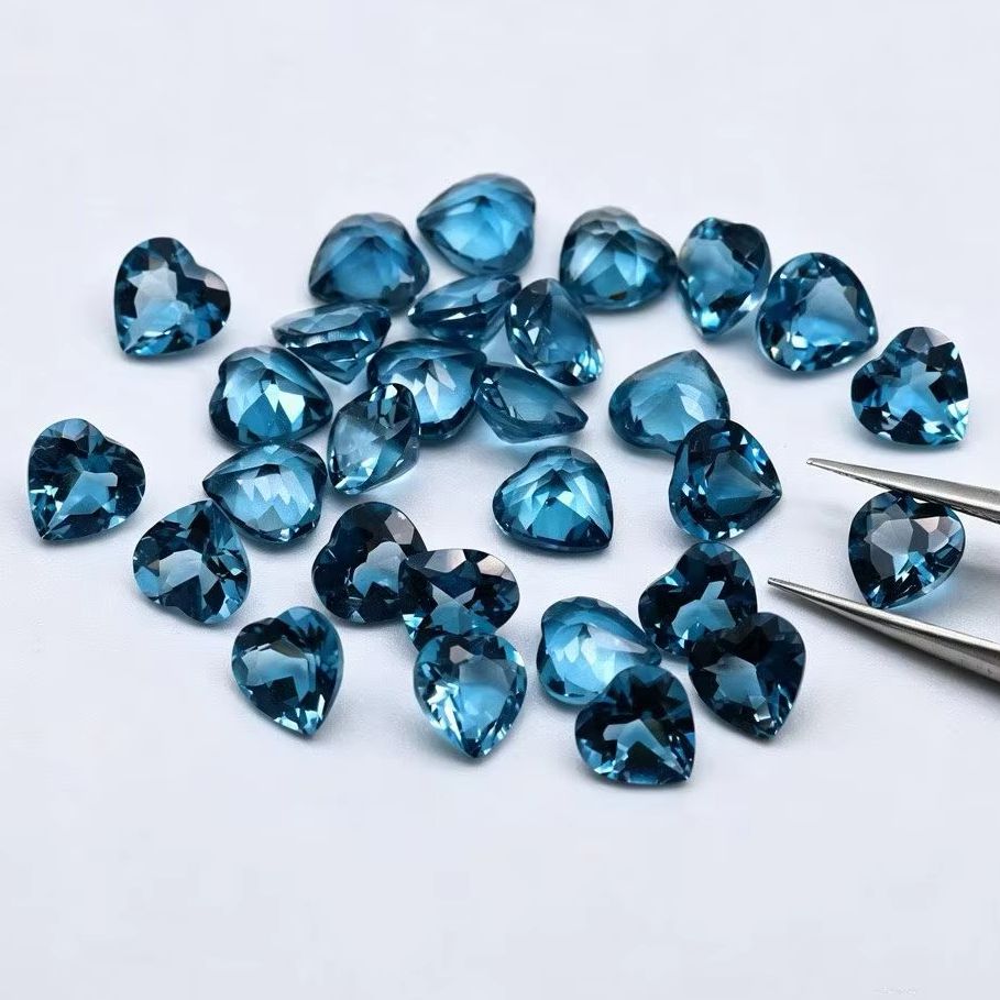 Натуральный топаз London Blue  – обзор и цена Jewelry Making London