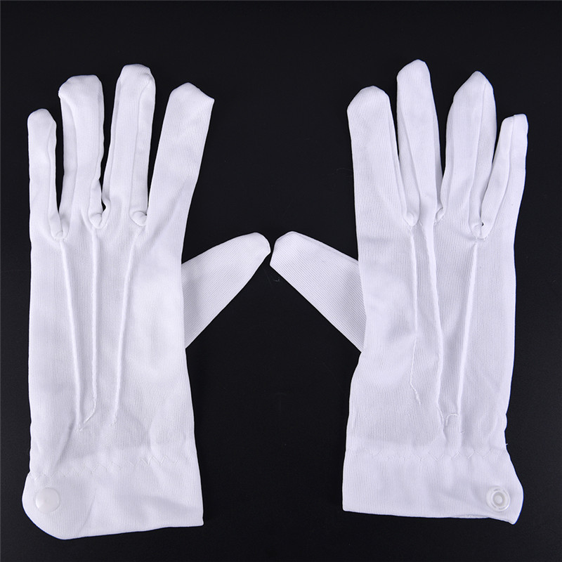 1 пара белых официальных перча – обзор и цена Jewelry Making Gloves