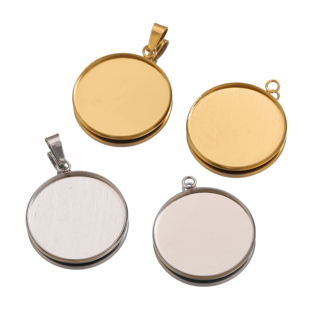 10 шт., золотые подвески из не – обзор и цена Pendant Blank Bezel