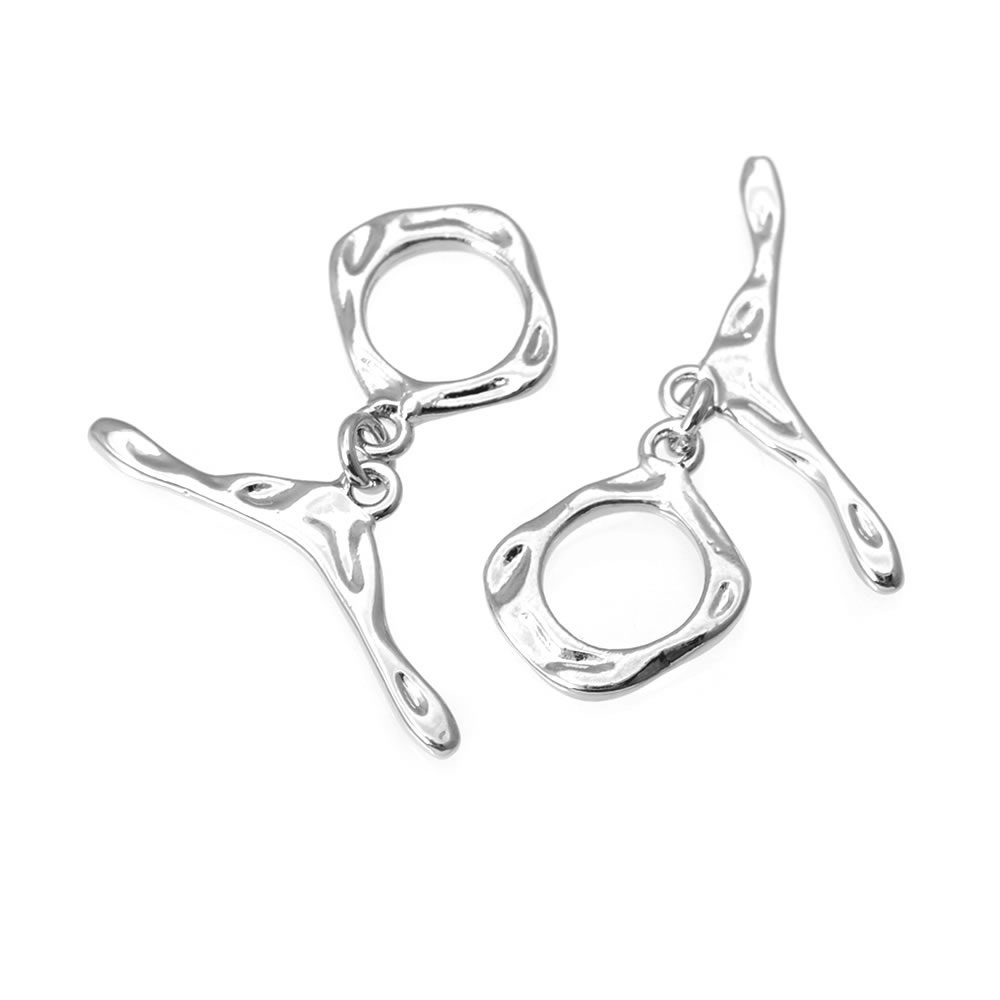 Застежки-тогглы квадратной фор – обзор и цена Toggle Clasp Gold