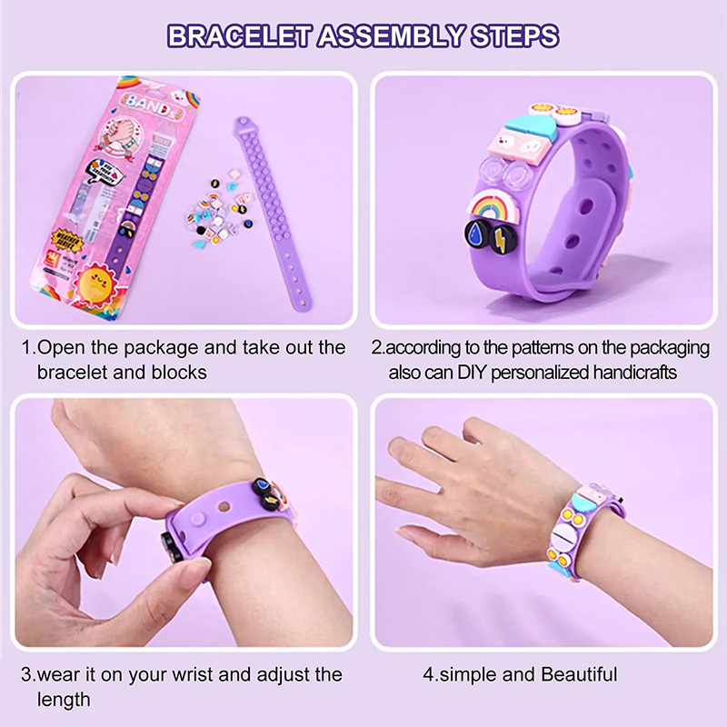6 шт./компл., детские строител – обзор и цена Jewelry Making Kits For Girls