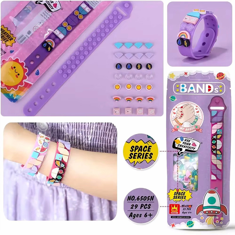 6 шт./компл., детские строител – обзор и цена Jewelry Making Kits For Girls
