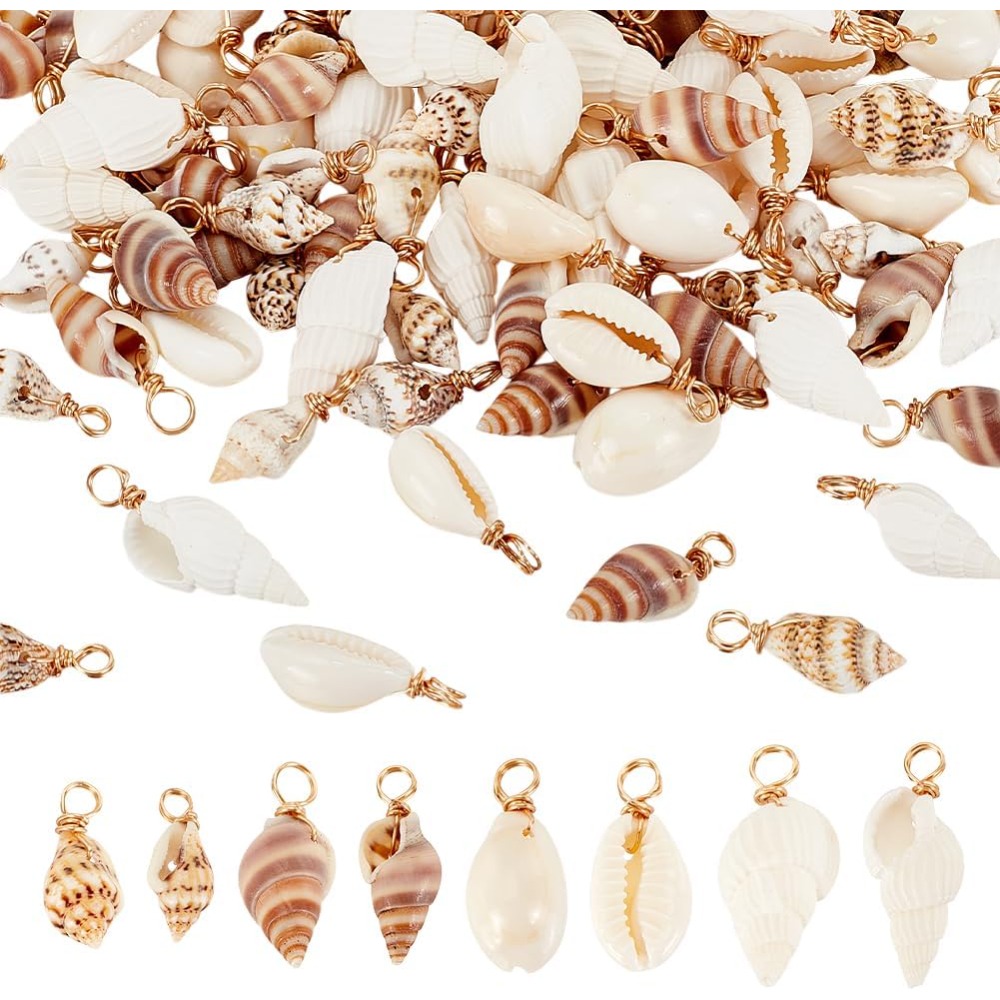 100 шт., 4 стиля, подвески из  – обзор и цена Jewelry Making Kit For Beginners