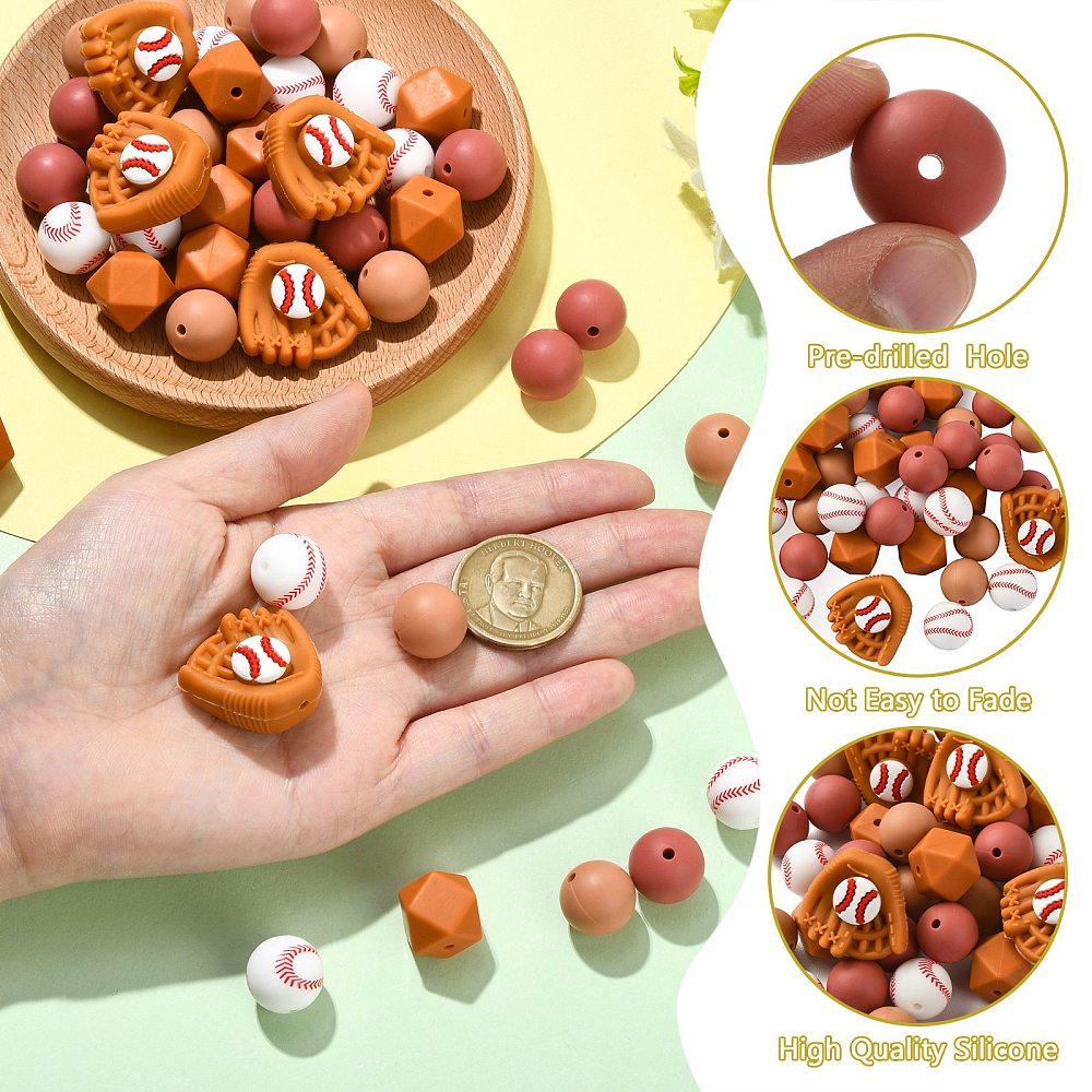 45 шт. силиконовых бусин в вид – обзор и цена Jewelry Making Gloves