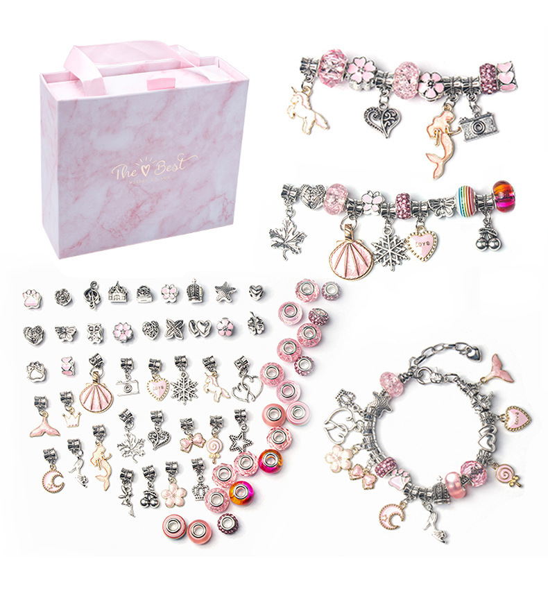 Простая оплетка, бусины с букв – обзор и цена Jewelry Making Kits For Girls