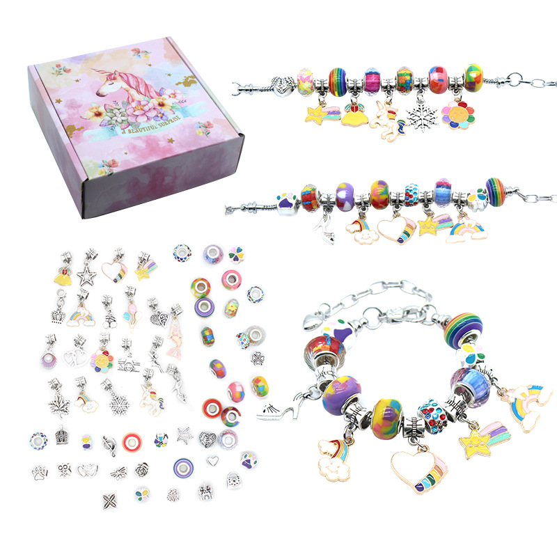 Простая оплетка, бусины с букв – обзор и цена Jewelry Making Kits For Girls