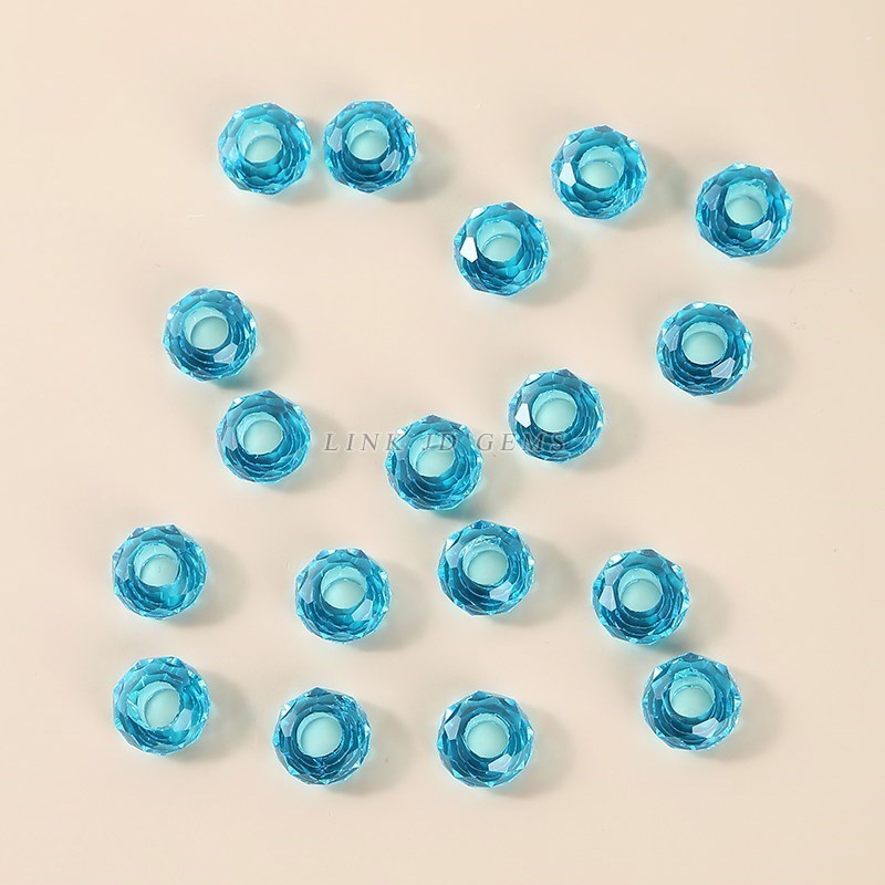 10 шт./партия, стеклянные буси – обзор и цена Crystal Bead Mix