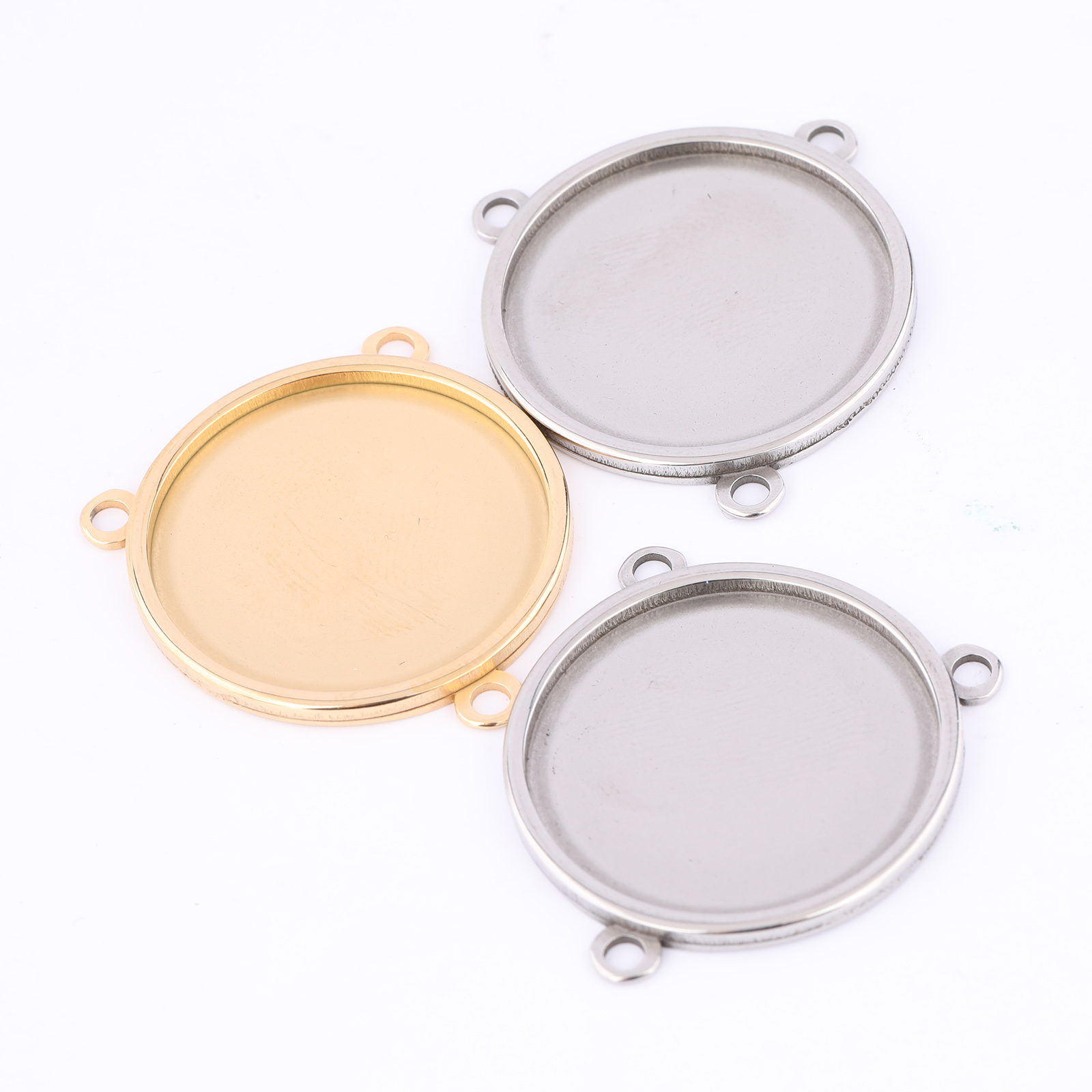 5 шт., позолоченные, из нержав – обзор и цена Pendant Blank Bezel