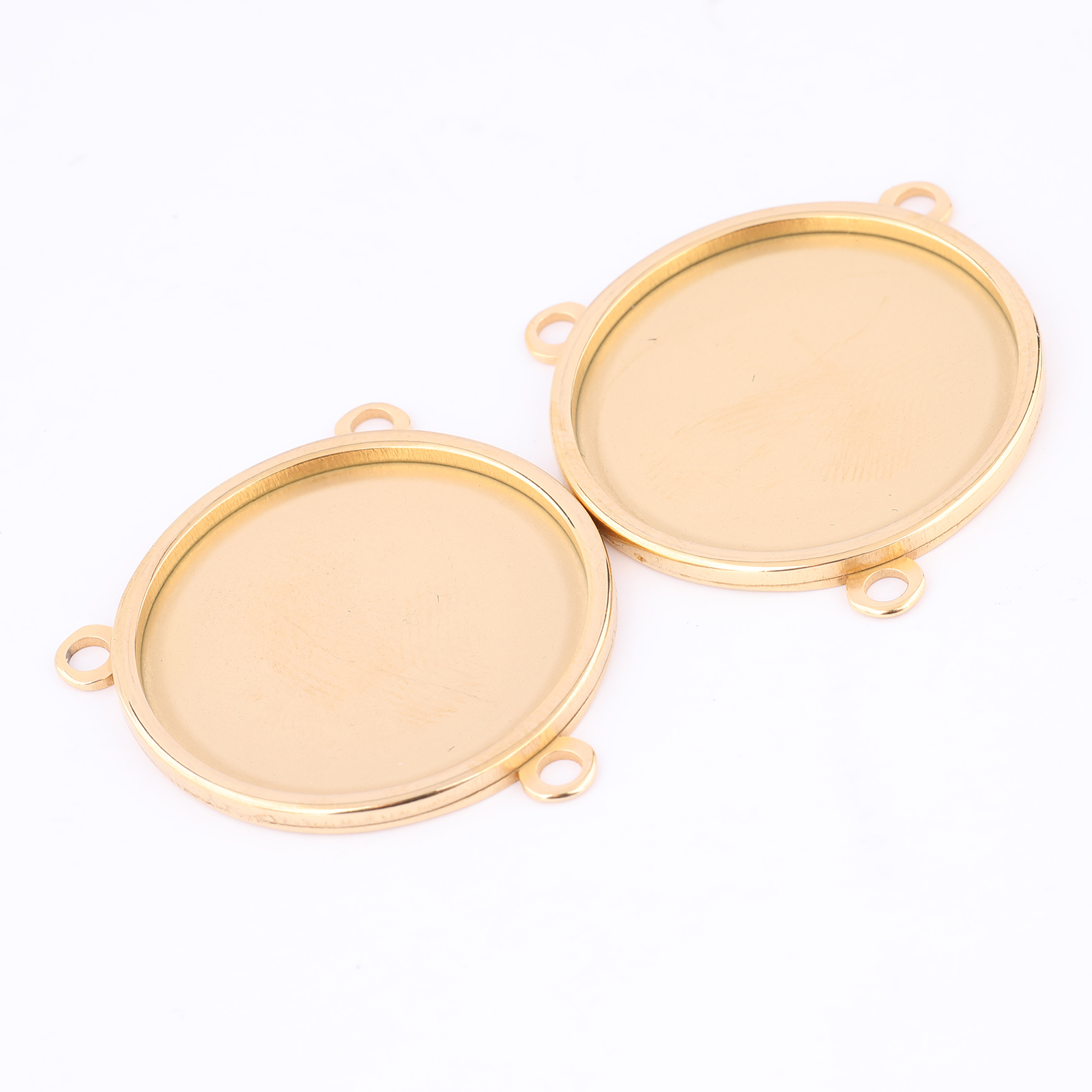 5 шт., позолоченные, из нержав – обзор и цена Pendant Blank Bezel