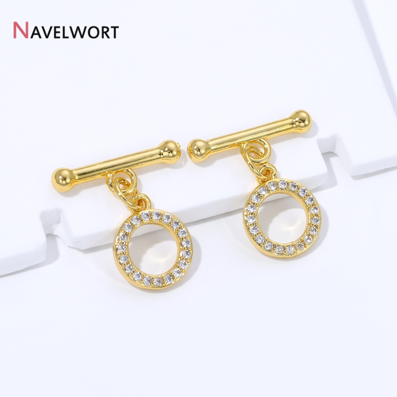 Застежки-тогглы из латуни с по – обзор и цена Toggle Clasp Gold