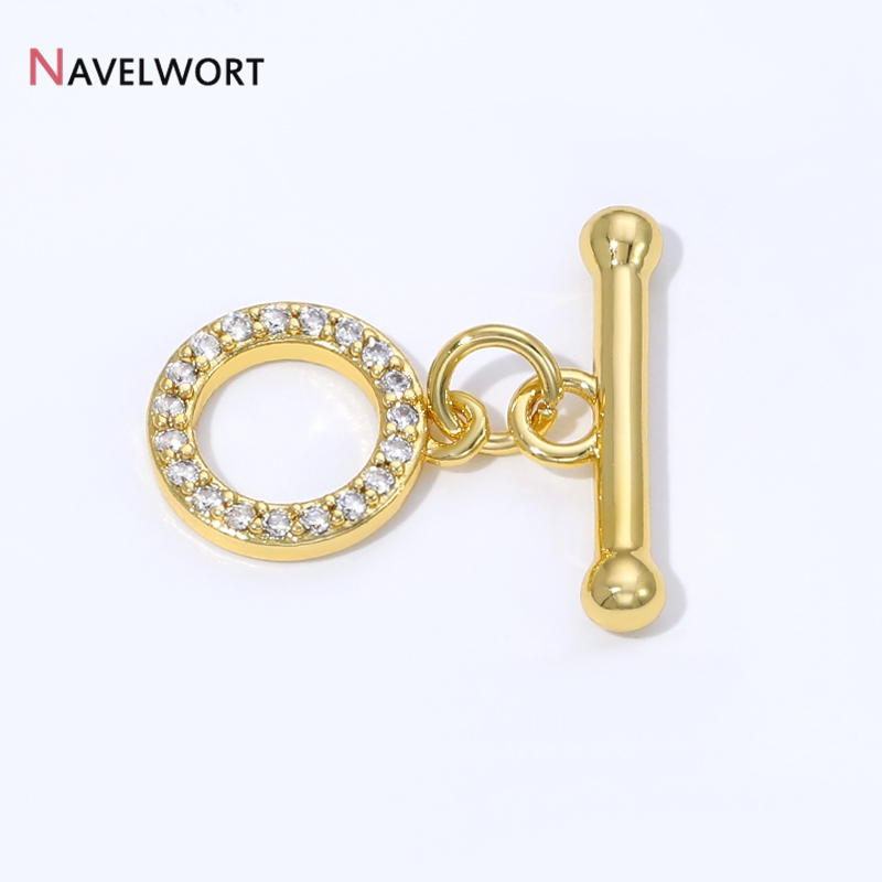 Застежки-тогглы из латуни с по – обзор и цена Toggle Clasp Gold