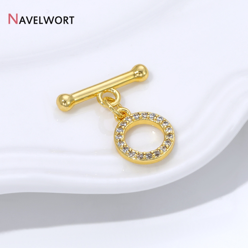 Застежки-тогглы из латуни с по – обзор и цена Toggle Clasp Gold