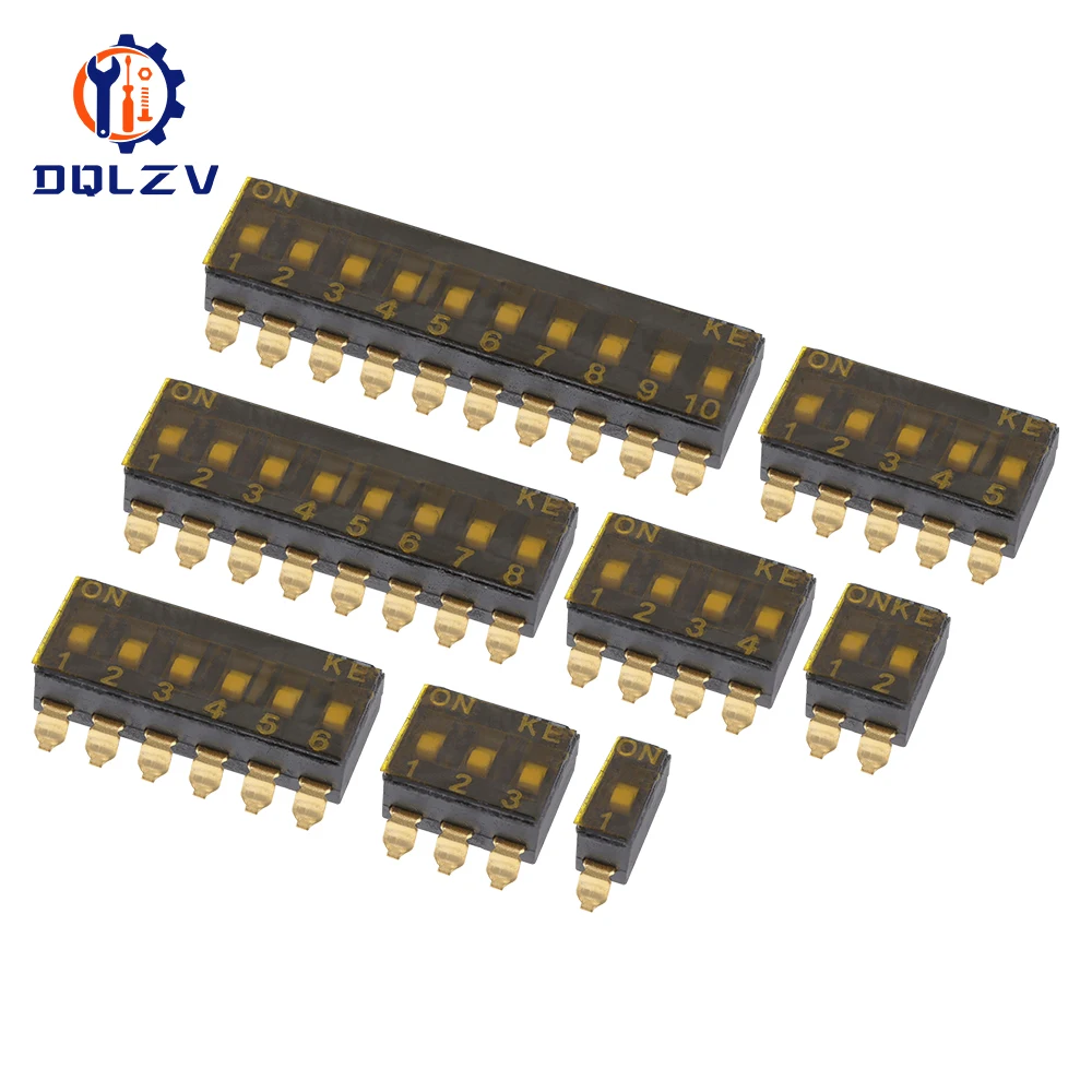 SMD переключатели 2,54 мм 1P/2 – обзор и цена Toggle Clasp Gold