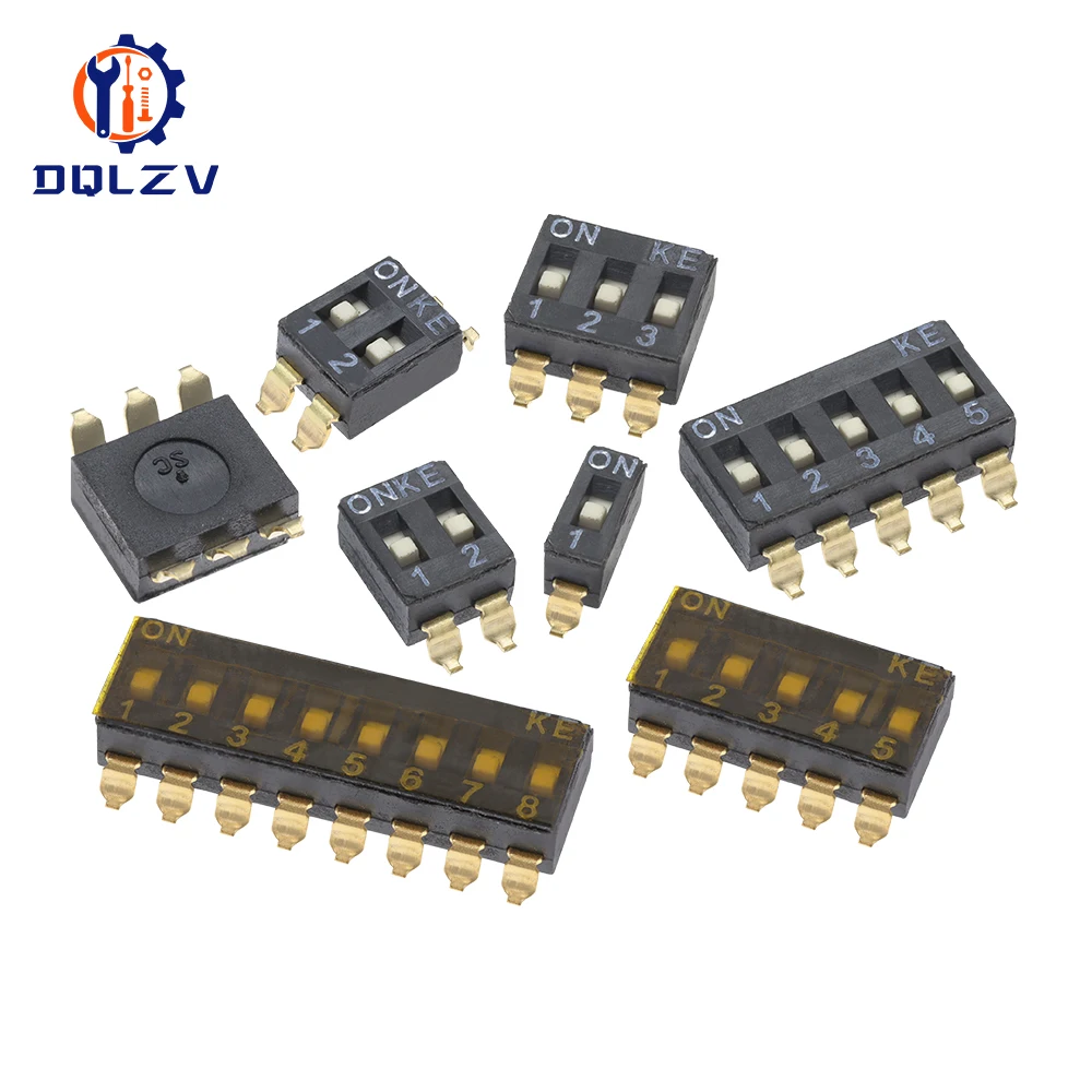 SMD переключатели 2,54 мм 1P/2 – обзор и цена Toggle Clasp Gold